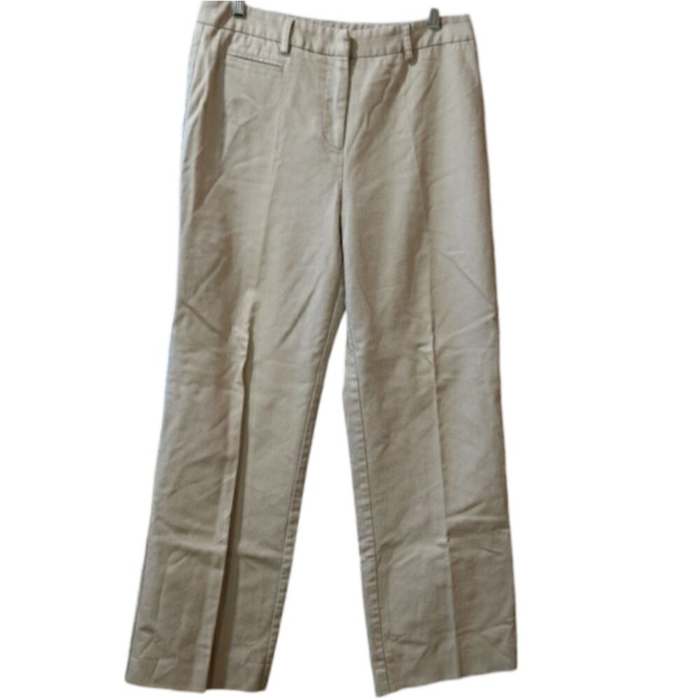 Gene Meyer Vintage Flare Tan Career Business Casual Pants 10